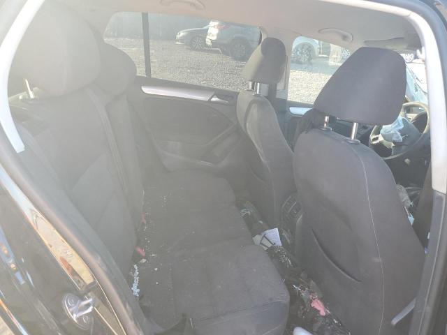 WVWDB7AJ4DW123363 - 2013 VOLKSWAGEN GOLF BLACK photo 10