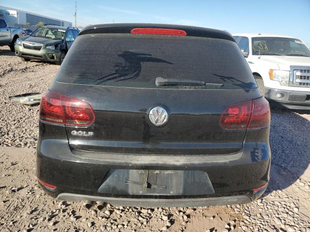 WVWDB7AJ4DW123363 - 2013 VOLKSWAGEN GOLF BLACK photo 6
