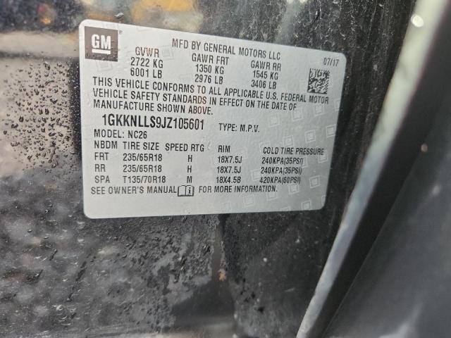 1GKKNLLS9JZ105601 - 2018 GMC ACADIA SLE 黑色 照片 14