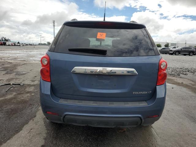 2CNALDEC7B6356246 - 2011 CHEVROLET EQUINOX LT BLUE photo 6