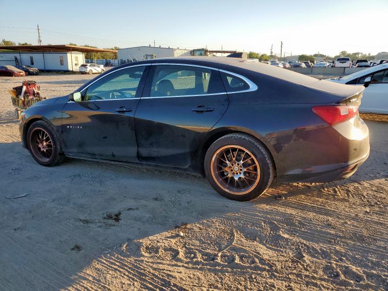 1G1ZC5ST8LF069225 - 2020 CHEVROLET MALIBU LS შავი ფოტო 2