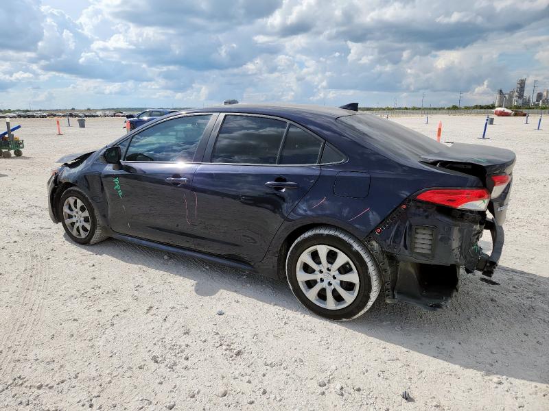 5YFEPMAE2NP335762 - 2022 TOYOTA COROLLA LE BLUE photo 2