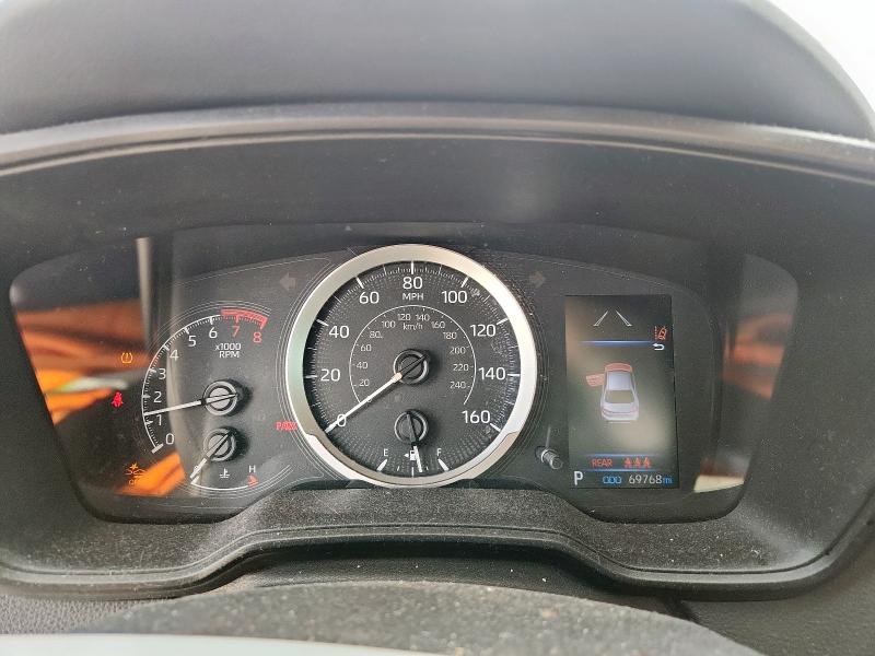 5YFEPMAE2NP335762 - 2022 TOYOTA COROLLA LE BLUE photo 9