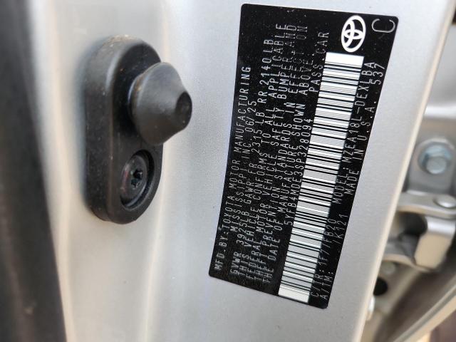 5YFB4MDE3SP328094 - 2025 TOYOTA COROLLA LE Plata foto 13