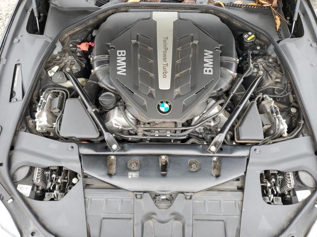 WBA6D4C50HD977752 - 2017 BMW 650 I GRAN COUPE BLACK photo 11