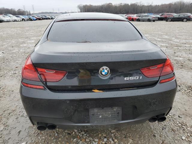 WBA6D4C50HD977752 - 2017 BMW 650 I GRAN COUPE BLACK photo 6