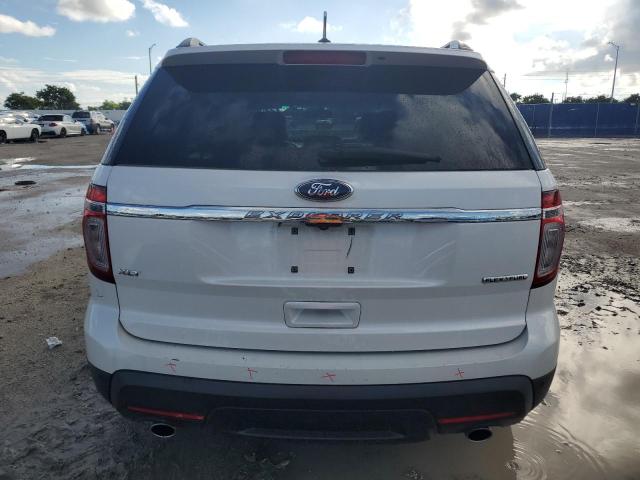 1FM5K7D80FGB37279 - 2015 FORD EXPLORER XLT თეთრი ფოტო 6