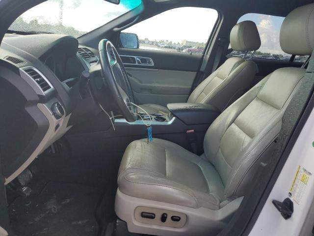 1FM5K7D80FGB37279 - 2015 FORD EXPLORER XLT თეთრი ფოტო 7