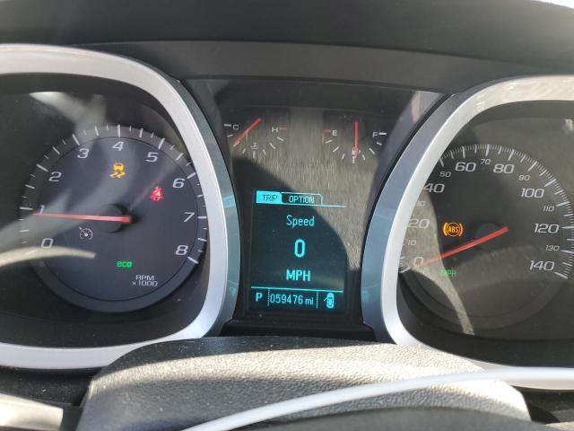 2GNALCEK2H1547592 - 2017 CHEVROLET EQUINOX LT ნაცრისფერი ფოტო 9