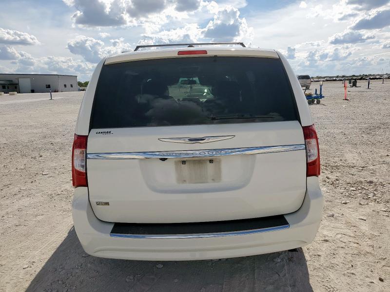 2C4RC1BG3DR721083 - 2013 CHRYSLER TOWN & COU TOURING Beyaz fotoğraf 6