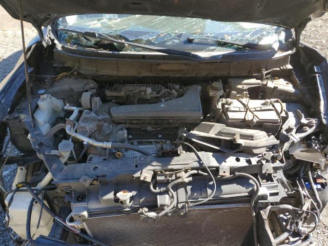 KNMAT2MV6FP563132 - 2015 NISSAN ROGUE S შავი ფოტო 12