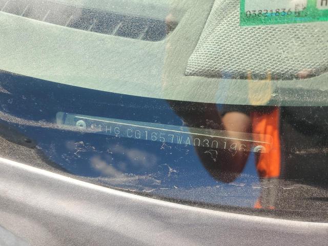 1HGCG1657WA030196 - 1998 HONDA ACCORD EX BLACK photo 12