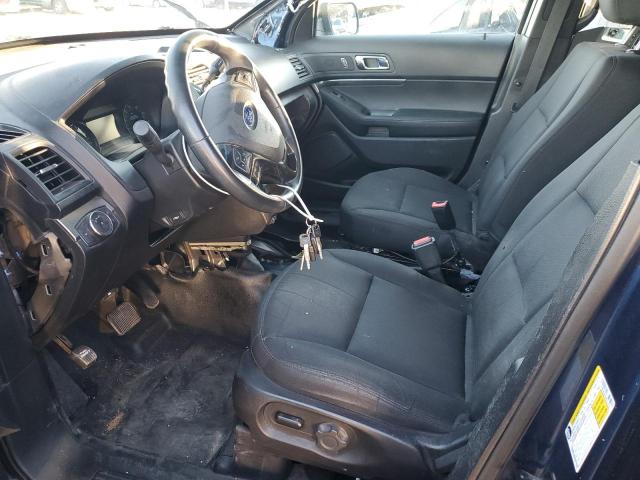 1FM5K8ARXHGC57824 - 2017 FORD EXPLORER POLICE INTERCEPTOR 蓝色 照片 7