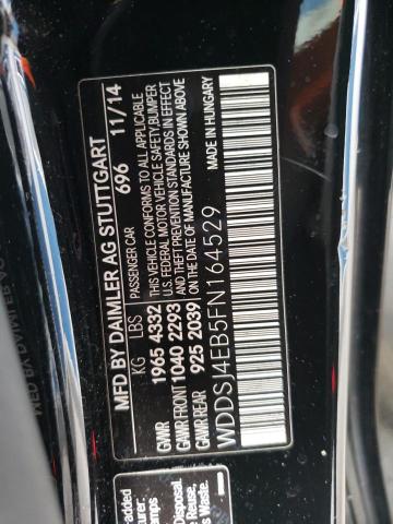 WDDSJ4EB5FN164529 - 2015 MERCEDES-BENZ CLA 250 BLACK photo 13