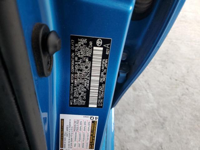 JTNKARJE7HJ539883 - 2017 TOYOTA COROLLA IM 蓝色 照片 13