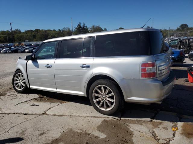 2FMHK6D86HBA01823 - 2017 FORD FLEX LIMITED Plata foto 2