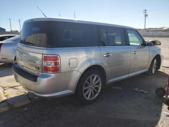 2FMHK6D86HBA01823 - 2017 FORD FLEX LIMITED Plata foto 3
