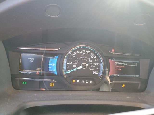 2FMHK6D86HBA01823 - 2017 FORD FLEX LIMITED Plata foto 9