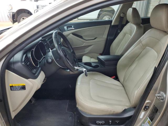 KNAGN4A70B5056073 - 2011 KIA OPTIMA EX TAN photo 7