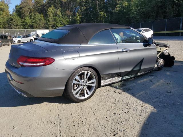WDDWK8EB4KF806166 - 2019 MERCEDES-BENZ C 300 4MATIC GRAY photo 3