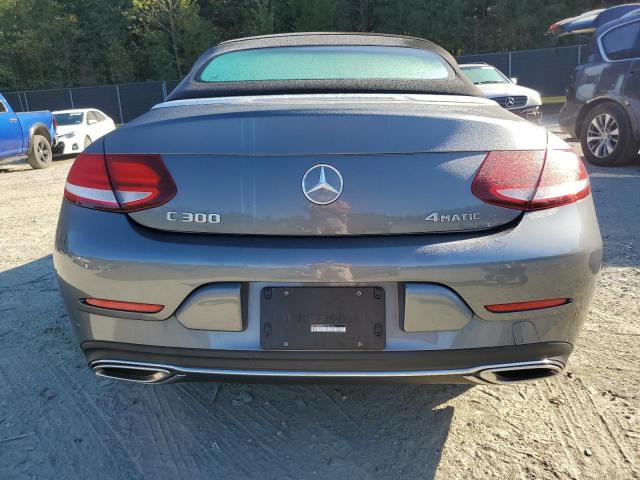 WDDWK8EB4KF806166 - 2019 MERCEDES-BENZ C 300 4MATIC GRAY photo 6