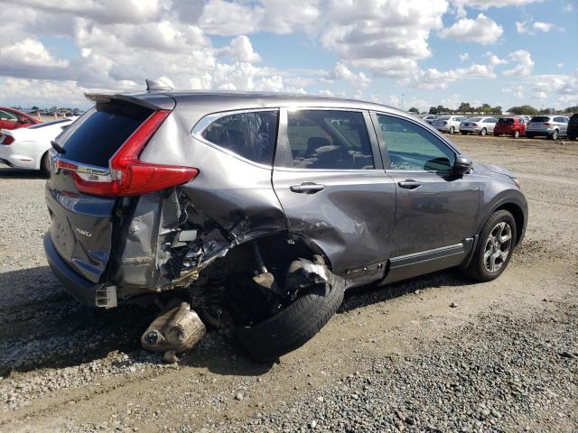 5J6RW2H54KA018025 - 2019 HONDA CR-V EX رمادي صورة 3