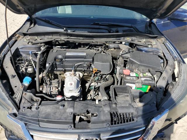 1HGCR2F80FA105556 - 2015 HONDA ACCORD EXL Niebieski zdjęcie 11