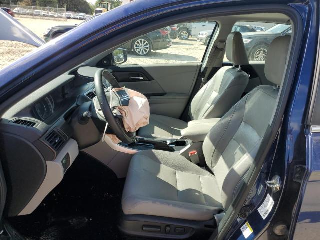 1HGCR2F80FA105556 - 2015 HONDA ACCORD EXL Niebieski zdjęcie 7