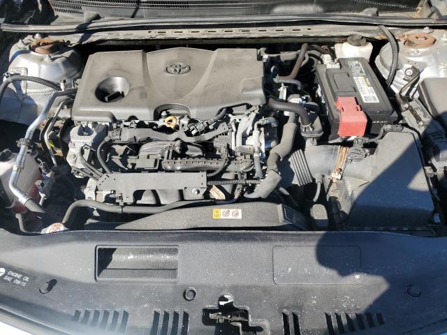 4T1B61HK7KU257585 - 2019 TOYOTA CAMRY XSE SILVER photo 11
