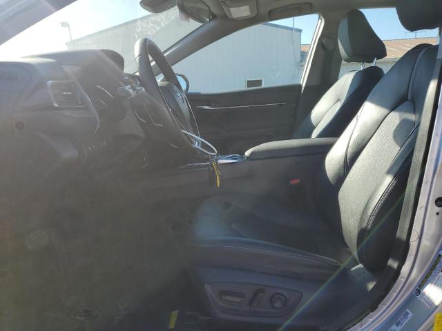 4T1B61HK7KU257585 - 2019 TOYOTA CAMRY XSE SILVER photo 7