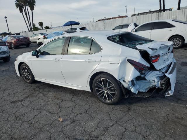 4T1G11AK2PU834674 - 2023 TOYOTA CAMRY SE NIGHT SHADE WHITE photo 2