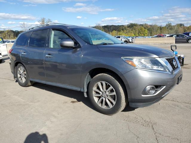 5N1AR2MM3FC715473 - 2015 NISSAN PATHFINDER S GRAY photo 4