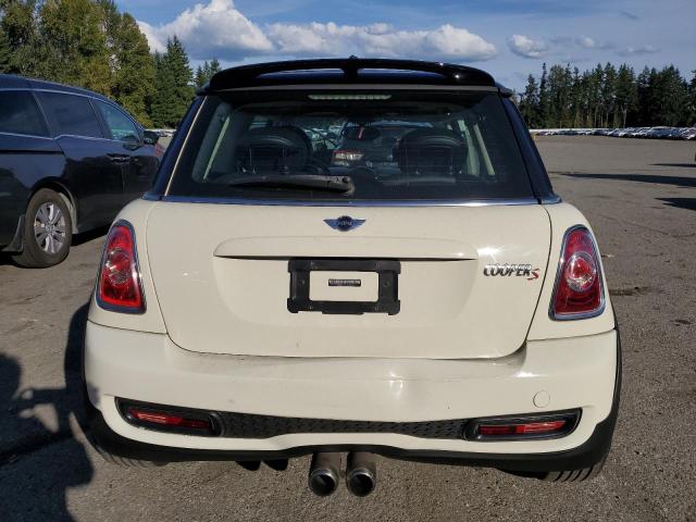 WMWSV3C55DT390937 - 2013 MINI COOPER S CREAM photo 6