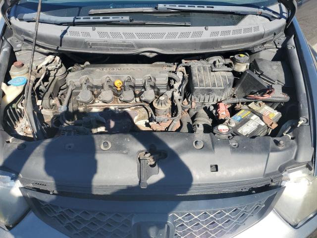 2HGFG12639H542524 - 2009 HONDA CIVIC LX GRAY photo 11