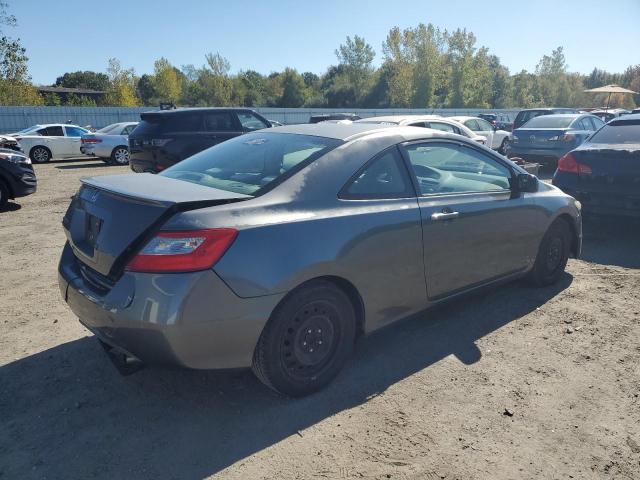 2HGFG12639H542524 - 2009 HONDA CIVIC LX GRAY photo 3