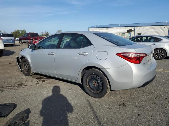 2T1BURHE4JC033656 - 2018 TOYOTA COROLLA L SILVER photo 2