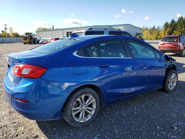 1G1BE5SM2K7138651 - 2019 CHEVROLET CRUZE LT BLUE photo 3