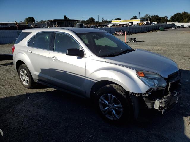 2GNALBEK8H1543878 - 2017 CHEVROLET EQUINOX LS 银色 照片 4