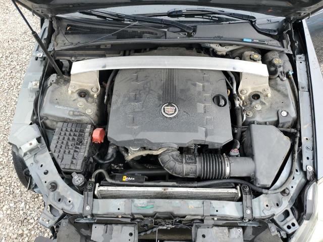 1G6DA5EY2B0109205 - 2011 CADILLAC CTS GRAY photo 11