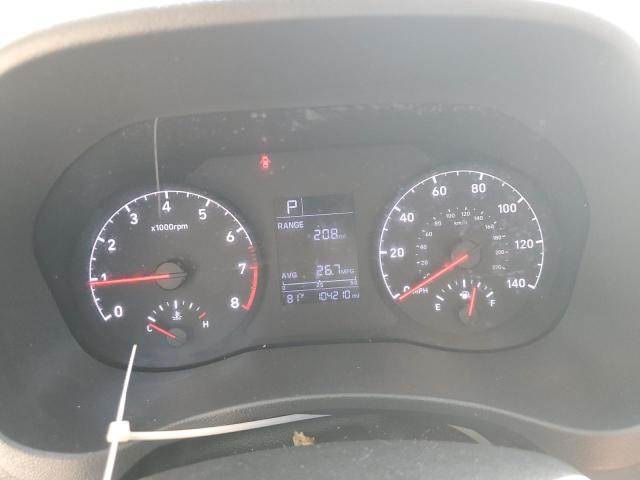 3KPC24A3XJE011569 - 2018 HYUNDAI ACCENT SE GRAY photo 9