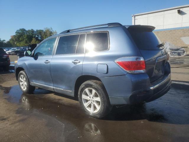 5TDBK3EH4DS248564 - 2013 TOYOTA HIGHLANDER BASE أزرق صورة 2