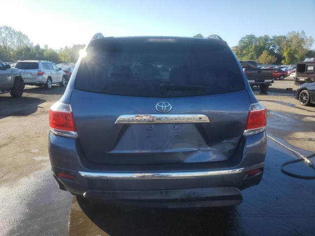 5TDBK3EH4DS248564 - 2013 TOYOTA HIGHLANDER BASE أزرق صورة 6