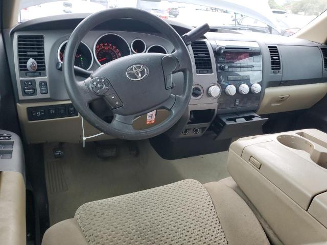 5TFUW5F17BX166801 - 2011 TOYOTA TUNDRA DOUBLE CAB SR5 BLACK photo 8