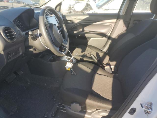 ML32AUHJ3RH020089 - 2024 MITSUBISHI MIRAGE ES WHITE photo 7