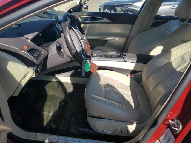 3LN6L2LU5FR603039 - 2015 LINCOLN MKZ HYBRID 红色 照片 7