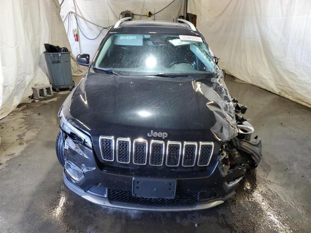 1C4PJMDX0KD470504 - 2019 JEEP CHEROKEE LIMITED BLACK photo 5
