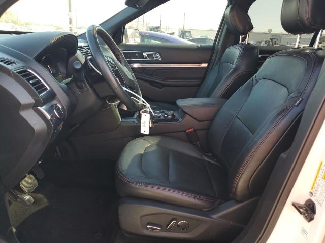 1FM5K8GT3JGC00387 - 2018 FORD EXPLORER SPORT Beyaz fotoğraf 7