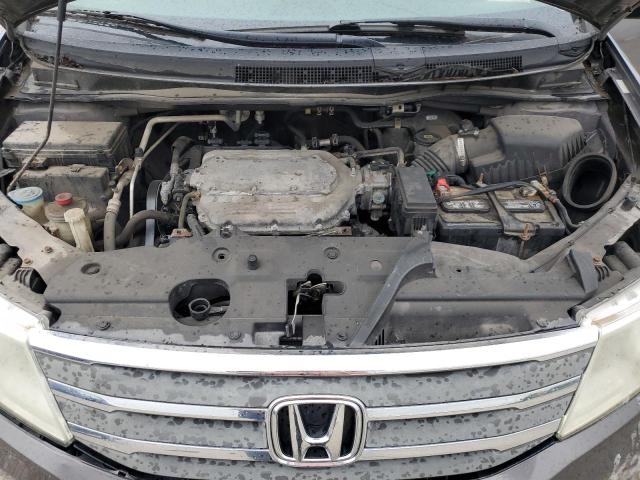 5FNRL5H68CB051711 - 2012 HONDA ODYSSEY EXL GRAY photo 12