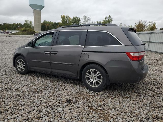 5FNRL5H68CB051711 - 2012 HONDA ODYSSEY EXL GRAY photo 2