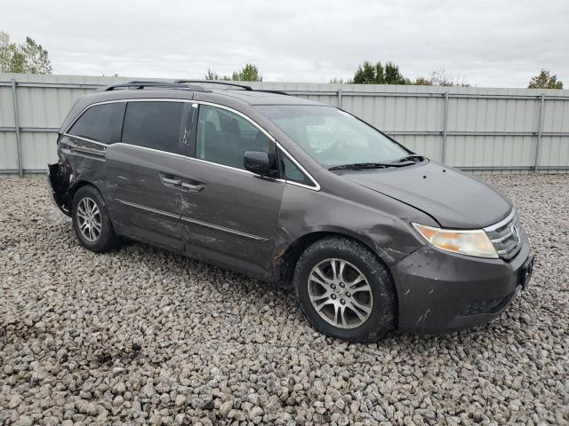 5FNRL5H68CB051711 - 2012 HONDA ODYSSEY EXL GRAY photo 4